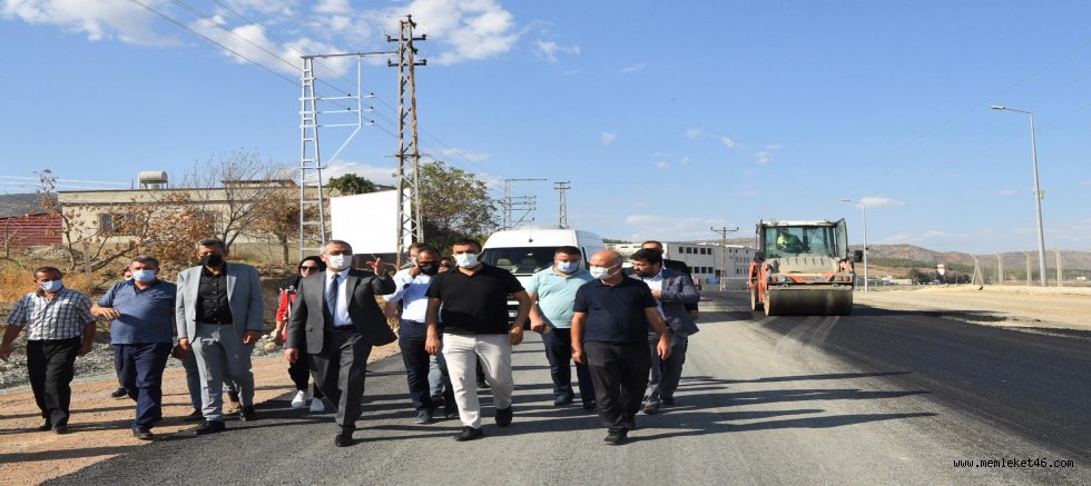 Başkan güngör: yeni caddemiz türkoğlu’na hayırlı olsun