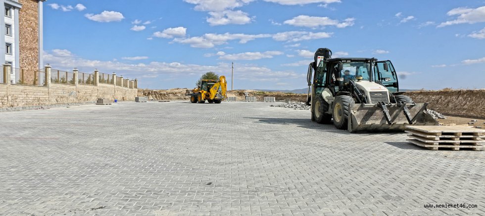 Kahramanmaraş kuyumcukent’e yeni otopark alanı inşa ediliyor