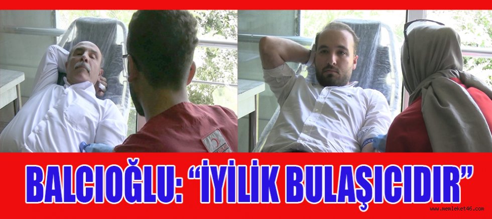 Kahramanmaraş’ta fabrika çalışanlarından türk kızılay’a kan bağışı