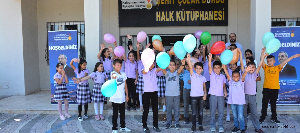 BÜYÜKŞEHİR EKİPLERİ KARNE GÜNÜNDE ÖĞRENCİLERLE BİR ARAYA GELDİ