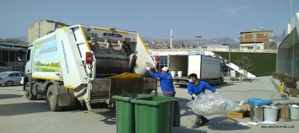 BÜYÜKŞEHİR 982 NOKTADA TEMİZLİK ÇALIŞMALARINI SÜRDÜRÜYOR