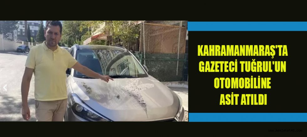 GAZETECİ TUĞRUL: HABERLERİN KARŞILIĞI BU OLMAMALI