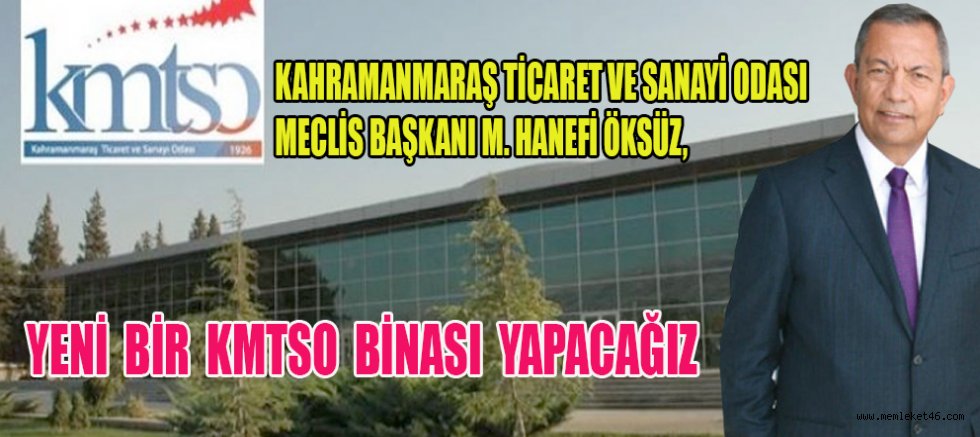 KMTSO’NUN YERİNE YENİ BİNA YAPILACAK