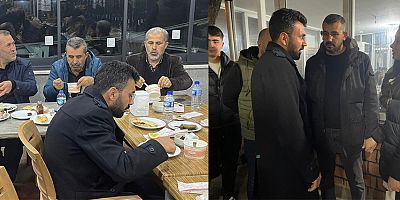 AK PARTİ ONİKİŞUBAT İLÇE BAŞKANI MÜCAHİT KARA,  MEVLİD-İ ŞERİFE KATILDI