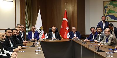 BAKAN KİRİŞCİ’DEN BAŞKAN MAHÇİÇEK’E TEŞEKKÜR ZİYARETİ