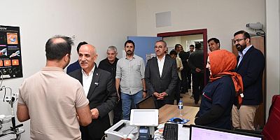 BAKAN KİRİŞCİ’DEN HASTANE ZİYARETİ
