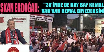 BAŞKAN ERDOĞAN, ASLA REHAVETE KAPILMAYIN 2. TURDA FİRE İSTEMİYORUZ