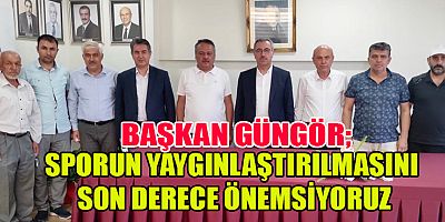 BAŞKAN GÜNGÖR’DEN ASKF YENİ YÖNETİMİNE ZİYARET





Geçtiğimiz günlerde genel kurulunu gerçekleştiren Kahramanmaraş Amatör Spor Kulüpleri Fedarosyonu’nun yeni yönetimine ziyaret gerçekleştiren Başkan