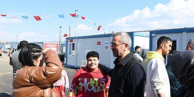 BAŞKAN GÜNGÖR “TOKİ AFET KONUTLARI’NDA ÇALIŞMALAR DEVAM EDİYOR”