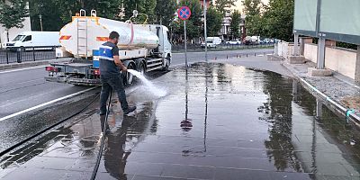 BÜYÜKŞEHİR EKİPLERİ BAYRAMDA DA SAHADA