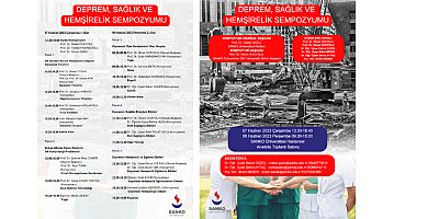  “DEPREM, SAĞLIK VE HEMŞİRELİK” SEMPOZYUMU