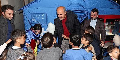 DULKADİROĞLU’NDAN ÇOCUKLARA MORAL ÇADIRI