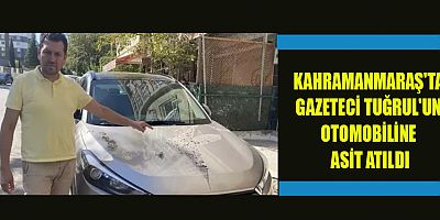 GAZETECİ TUĞRUL: HABERLERİN KARŞILIĞI BU OLMAMALI