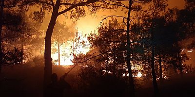 Mersin’de meydana gelen orman yangınları üzerine bölgeye sevk edilen Kahramanmaraş Büyükşehir Belediyesi’ne bağlı çok sayıda itfaiye aracı ve personel yangın söndürme çalışmalarını sürdürüyor.
