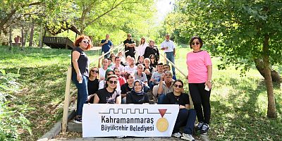 KAHRAMANMARAŞ BÜYÜKŞEHİR’LE HUZUR DOLU BİR GÜN GEÇİRDİLER