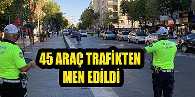 KAHRAMANMARAŞ’TA TRAFİK EKİPLERİ DENETİMLERİNİ SÜRDÜRÜYOR