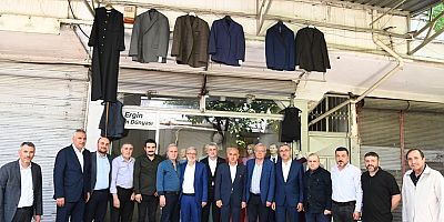 KİRİŞCİ VE GÜNGÖR, ESNAF ZİYARETLERİNİ SÜRDÜRÜYOR