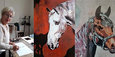 RESSAM EMİNE ÖZDEMİR SANKO SANAT GALERİSİNDE SERGİ AÇACAK