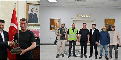 SULTAN-MUT DERNEĞİ BAŞKANI ABDURRAMANOV’DAN, BAŞKAN OKUMUŞ’A ZİYARET