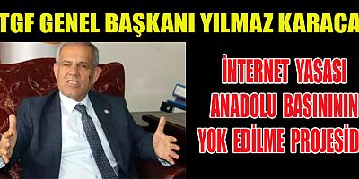 TGF GENEL BAŞKANI YILMAZ KARACA,