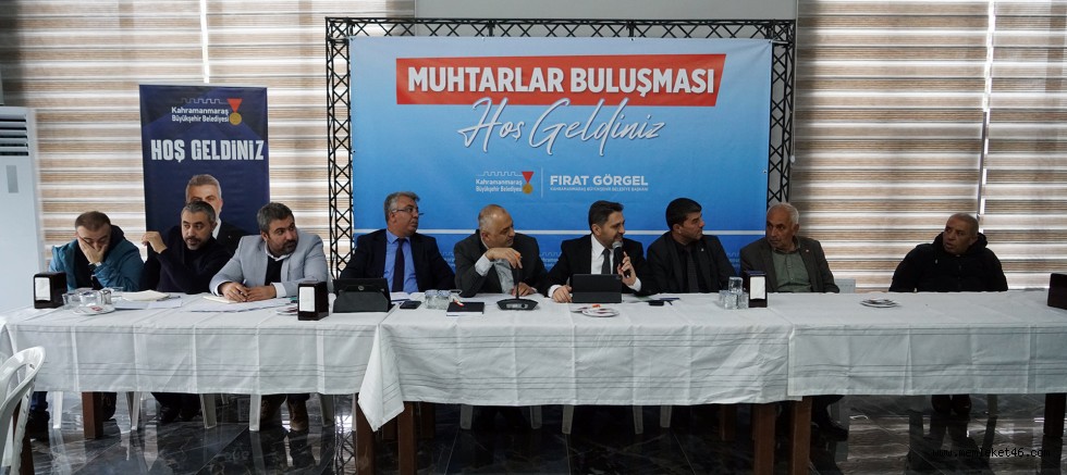 ANDIRIN’IN İHTİYAÇLARI MASAYA YATIRILDI, ÇÖZÜM YOLLARI İSTİŞARE EDİLDİ