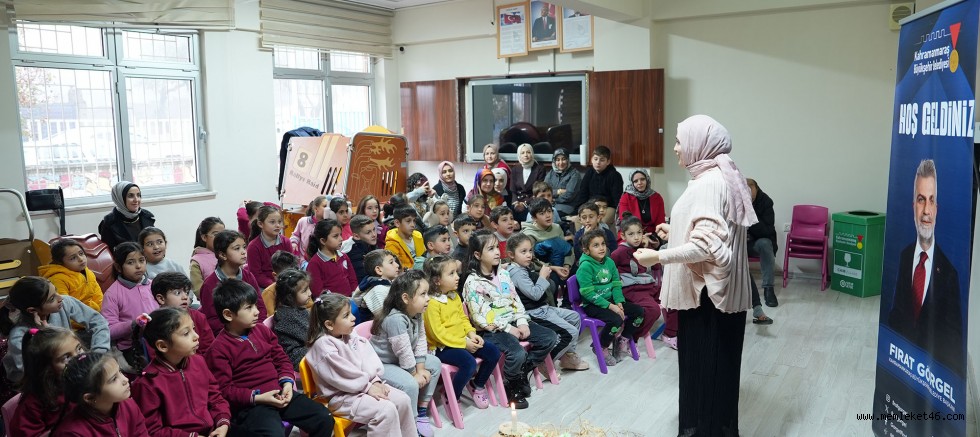 EDEBİYATIN ŞEHRİ KAHRAMANMARAŞ'TA  MİNİKLER MASAL YOLCULUĞUNA ÇIKTI