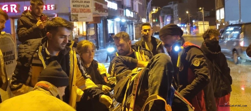 ELBİSTAN’DA İNŞAAT ÇUKURUNA DÜŞEN İŞÇİ YARALANDI