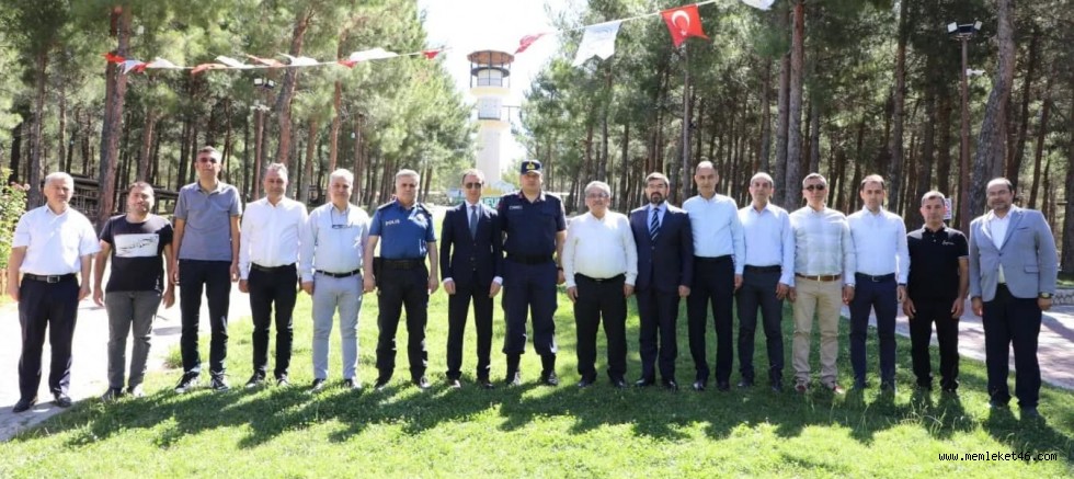 FATİH YILDIZ’DAN MÜFTÜ VE KOMUTANA VEDA TEŞEKKÜRÜ