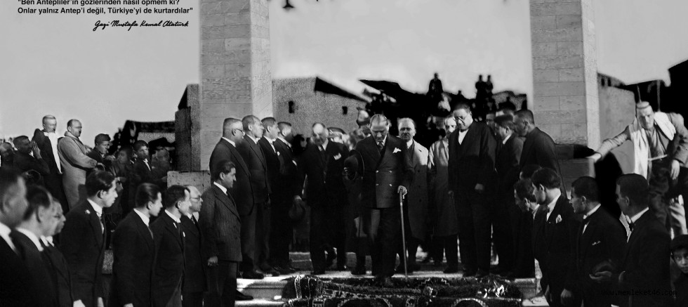-GAZİ MUSTAFA KEMAL ATATÜRK’ÜN GAZİANTEP’E GELİŞİNİN 93’ÜNCÜ YIL DÖNÜMÜ