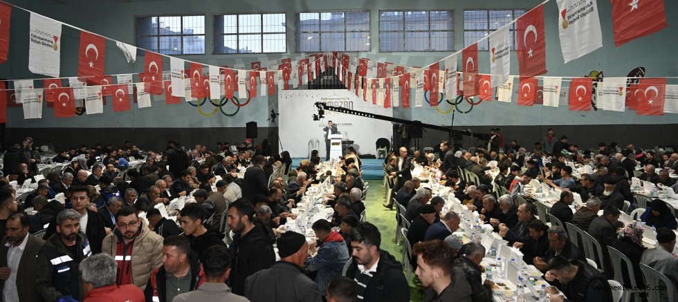 KAHRAMANMARAŞ BÜYÜKŞEHİR, RAMAZAN BEREKETİNİ EKİNÖZÜ’NE TAŞIDI