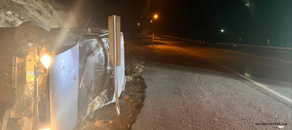 KAHRAMANMARAŞ'TA KAZA: ÖLÜ VE YARALILAR VAR 