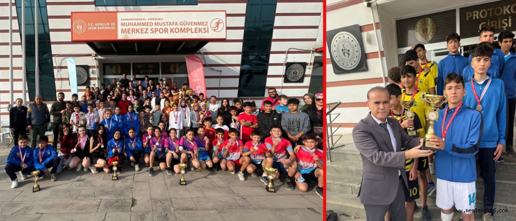 KAHRAMANMARAŞ'TA OKULLAR ARASI ATLETİZM KROS MÜSABAKALARI BÜYÜK BİR HEYECANA SAHNE OLDU