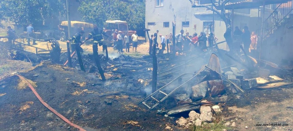 KAHRAMANMARAŞ'TA ORMAN YANGINI