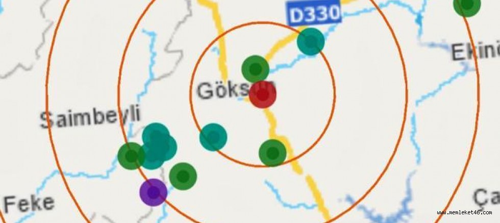 KAHRAMANMARAŞTA 4.2 BÜYÜKLÜĞÜNDE DEPREM