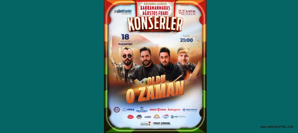 AĞUSTOS FUARI’NDA SAHNE “OLDU O ZAMAN”IN