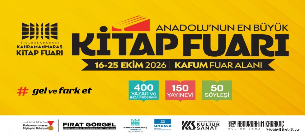 ANADOLU’NUN EN BÜYÜK KİTAP FUARI 16 EKİM’DE KAPILARINI AÇIYOR