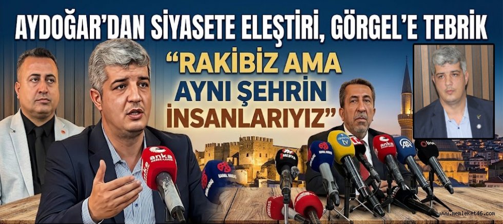 AYDOĞAR'DAN GÖRGEL'E TEBRİK, TRANSFERLERE SERT TEPKİ!