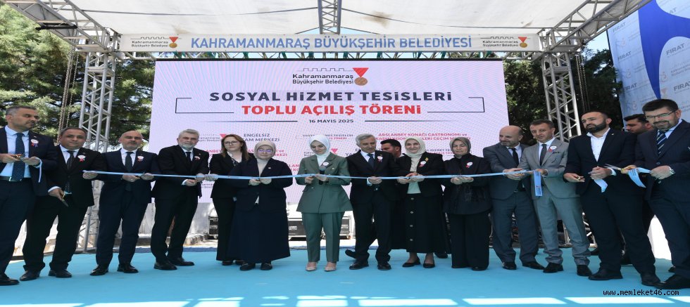 BAKAN GÖKTAŞ, “KAHRAMANMARAŞ’TAN TÜRKİYE’YE ÖRNEK PROJELER YÜKSELİYOR”