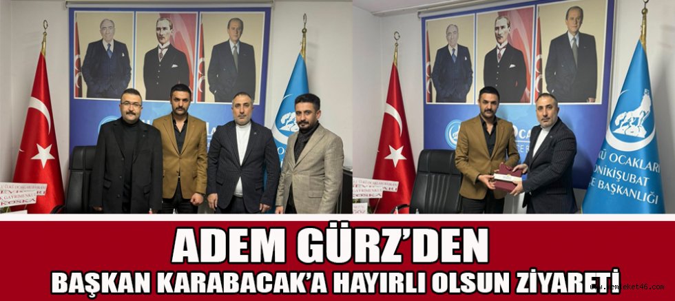 BAŞKAN ADEM GÜRZ: ÜLKÜCÜ HAREKETİN YANINDAYIZ