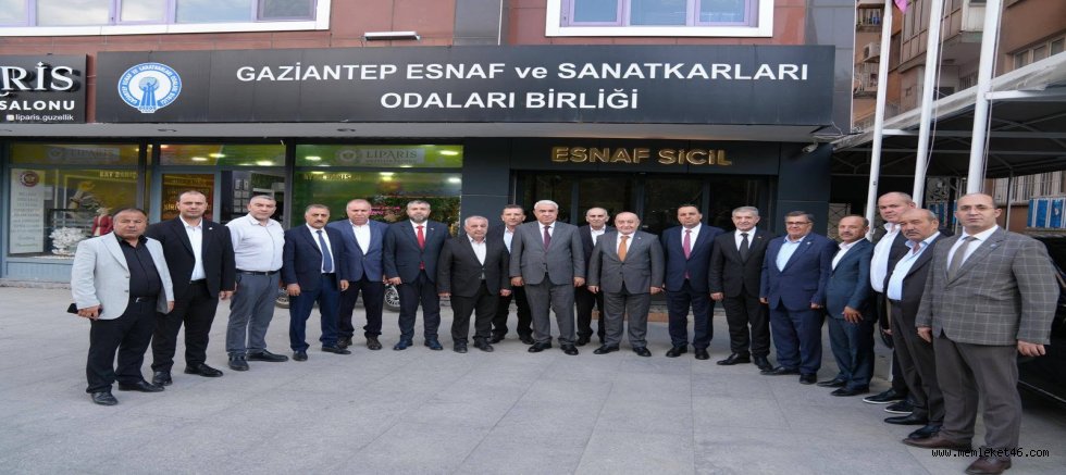 BAŞKAN AHMET KUYBU’DAN ESNAF İÇİN GÜÇ BİRLİĞİ! KAHRAMANMARAŞ VE GAZİANTEP ARASINDA TARİHİ İŞ BİRLİĞİ
