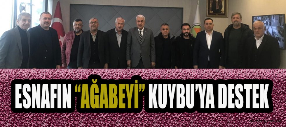 BAŞKAN AHMET KUYBU’YA ZAHİRECİLER ODASI’NDAN TEŞEKKÜR ZİYARETİ