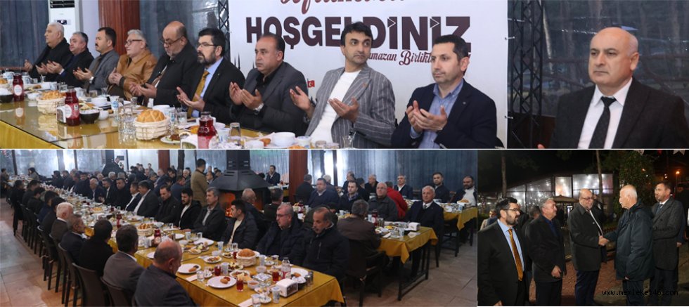 BAŞKAN AKPINAR, 105 MAHALLE MUHTARIYLA İFTARDA BULUŞTU