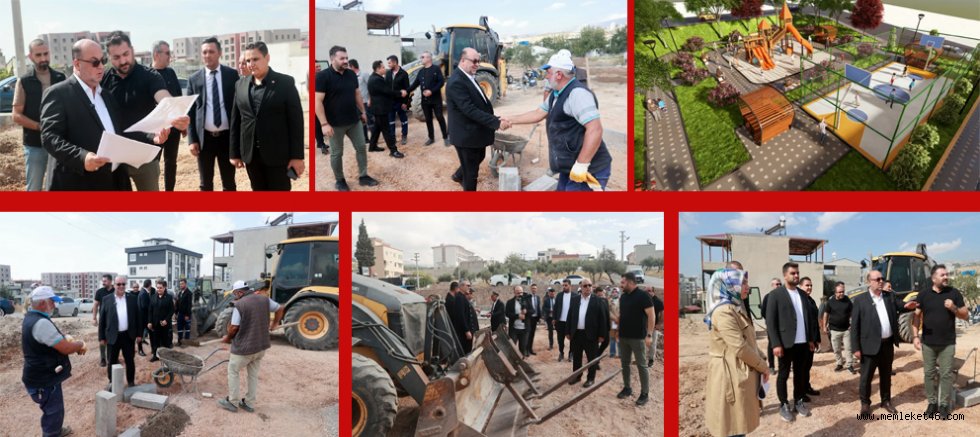 BAŞKAN AKPINAR: ASLANBEY MAHALLESİ’NE MODERN ÇOCUK OYUN PARKI KAZANDIRIYORUZ