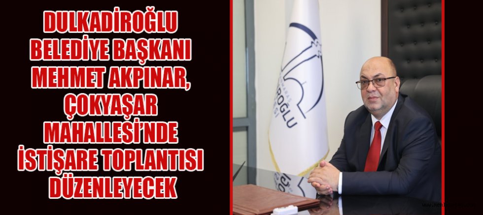 BAŞKAN AKPINAR, ÇOKYAŞAR MAHALLESİ’NDE VATANDAŞLARLA BİR ARAYA GELİYOR