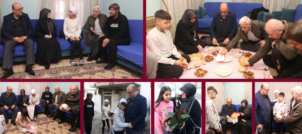 BAŞKAN AKPINAR’DAN ANLAMLI RAMAZAN ZİYARETİ