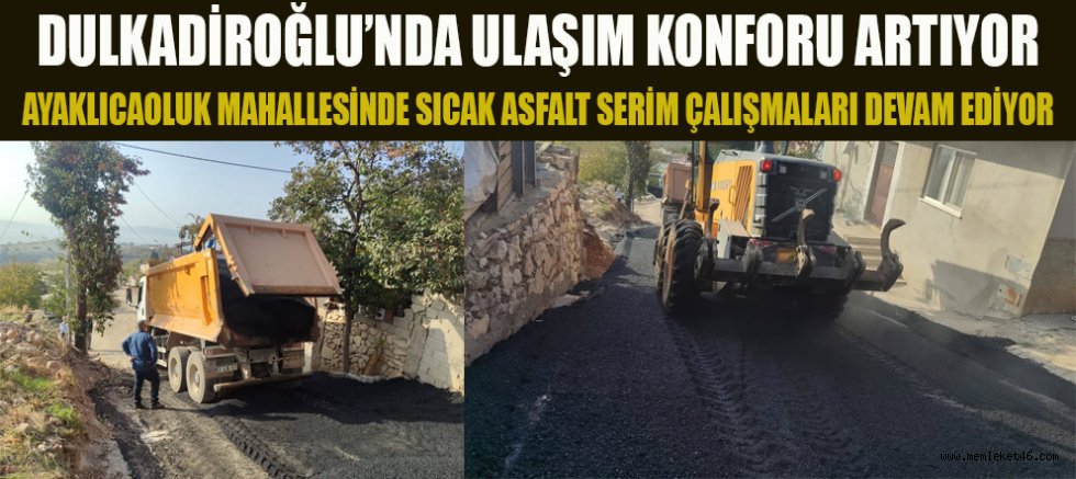 BAŞKAN AKPINAR: “ULAŞIM KONFORUNU ARTIRIYORUZ”