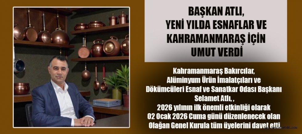 BAŞKAN ATLI: 