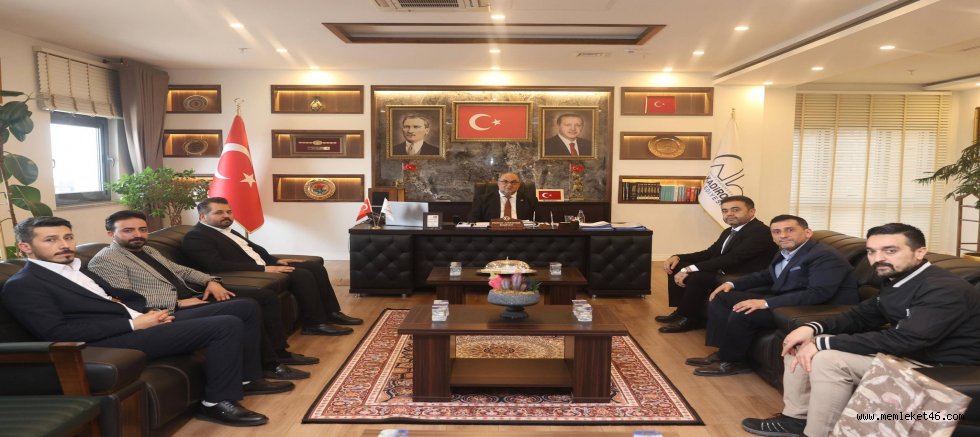 BAŞKAN ÇİÇEK’TEN AKPINAR’A ZİYARET: SEKTÖRÜN TALEPLERİ GÖRÜŞÜLDÜ