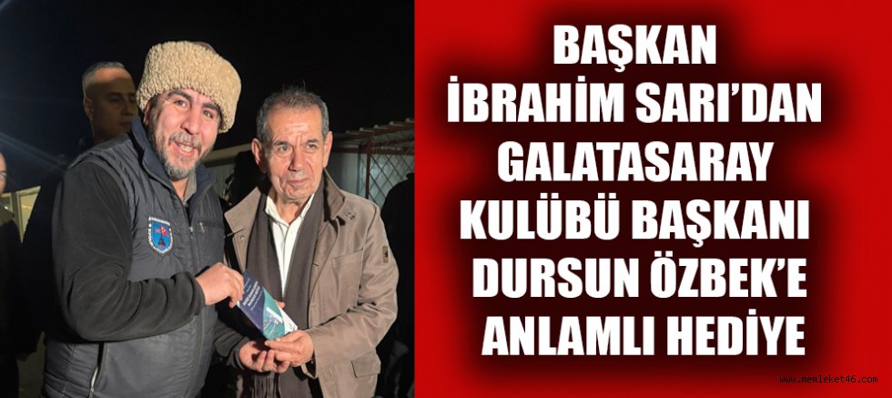 BAŞKAN DURSUN ÖZBEK’İN KAHRAMANMARAŞ ZİYARETİNDE ANLAMLI BULUŞMA