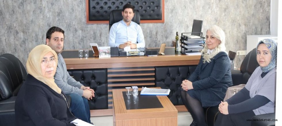 BAŞKAN EBRU KAYA’DAN MÜDÜR KENAN HAVAN’A ZİYARET